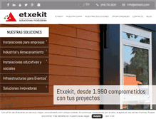 Tablet Screenshot of etxekit.com